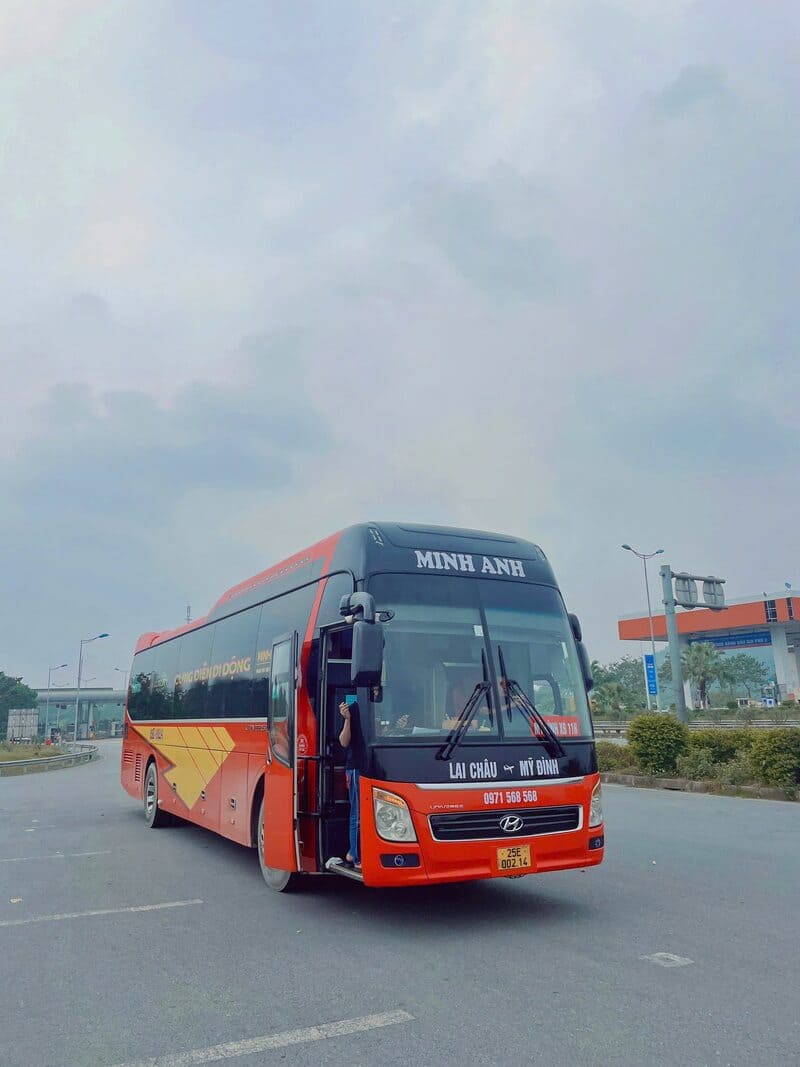 Nhà xe Minh Anh Lai Châu Hà Nội Mỹ Đình Sapa Lào Cai