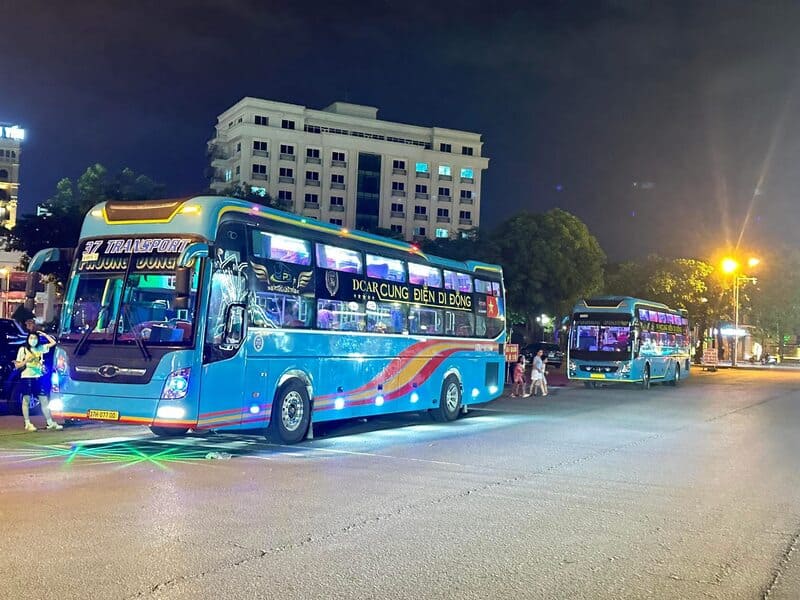 Nhà xe Phương Đông Đô Lương Yên Thành Diễn Châu Nghệ An Hà Nội