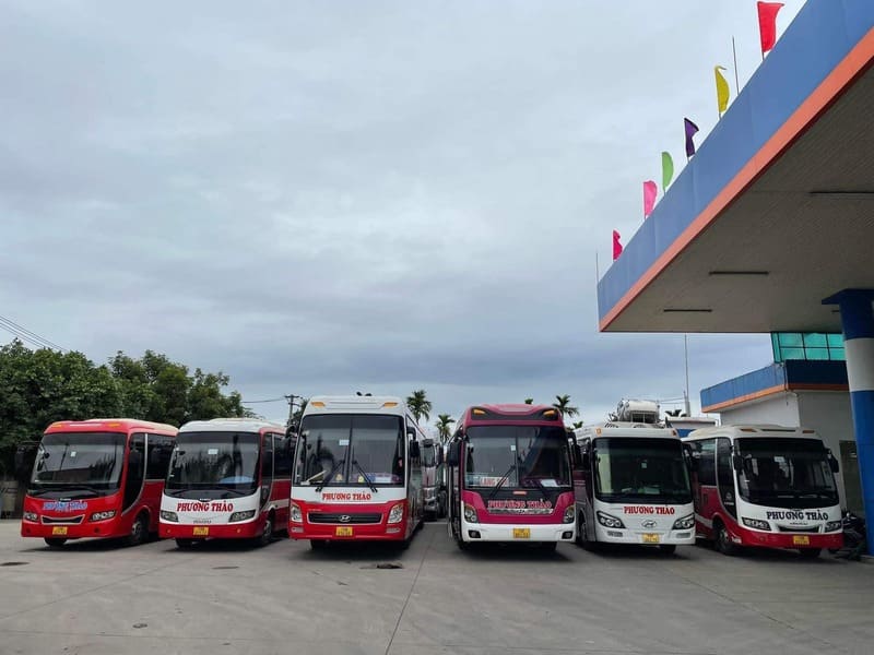 Nhà xe Phương Thảo Hải Phòng Bắc Ninh Bắc Giang Lạng Sơn