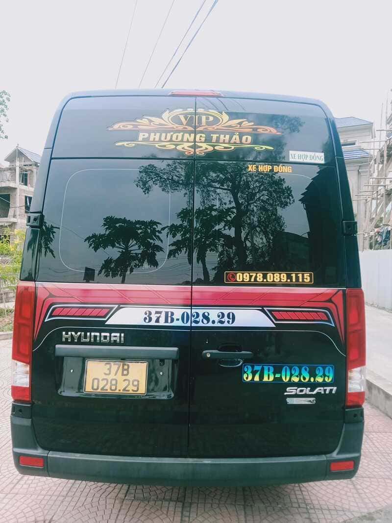Nhà xe Phương Thảo Nghệ An Vinh Quỳ Hợp Nghĩa Đàn Diễn Châu