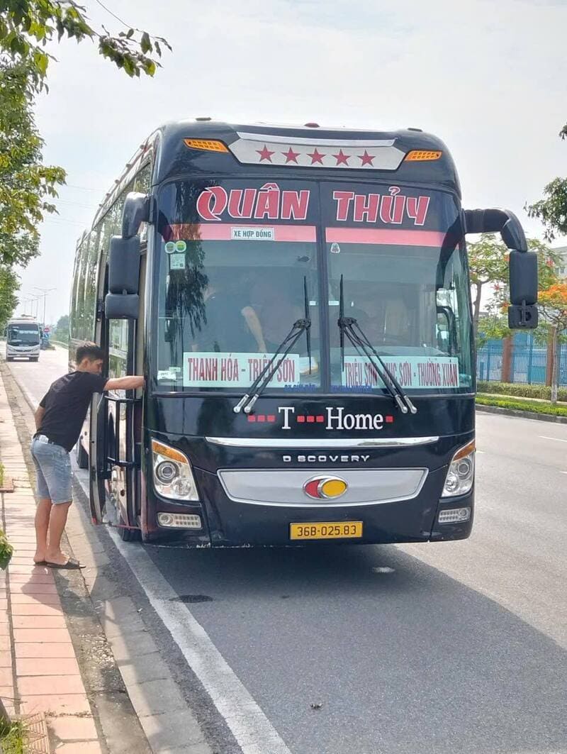 Nhà xe Quân Thủy Thường Xuân Thọ Xuân Thanh Hóa Thái Nguyên