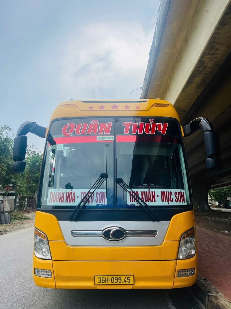 Nhà xe Quân Thủy Thường Xuân Thọ Xuân Thanh Hóa Thái Nguyên