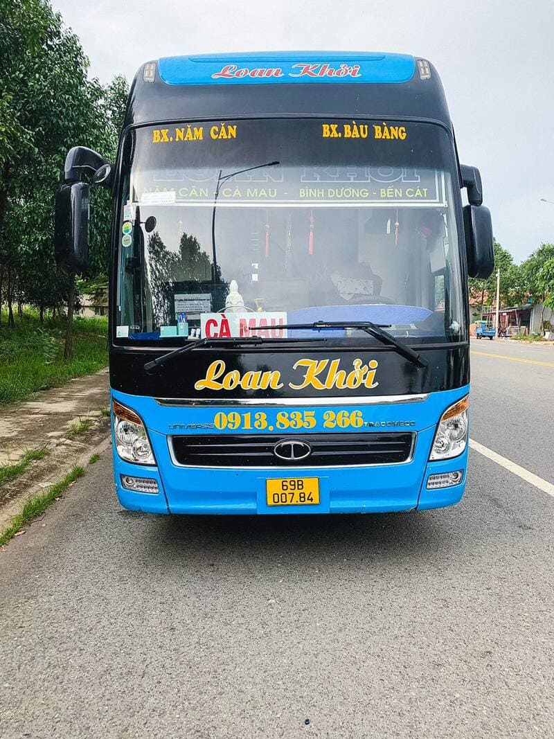 Nhà xe Tân Loan Khởi (Loan Khởi): Số điện thoại, giá vé, lịch trình