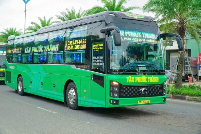 Nhà xe Tân Phước Thành: Số điện thoại, lịch trình & giá vé