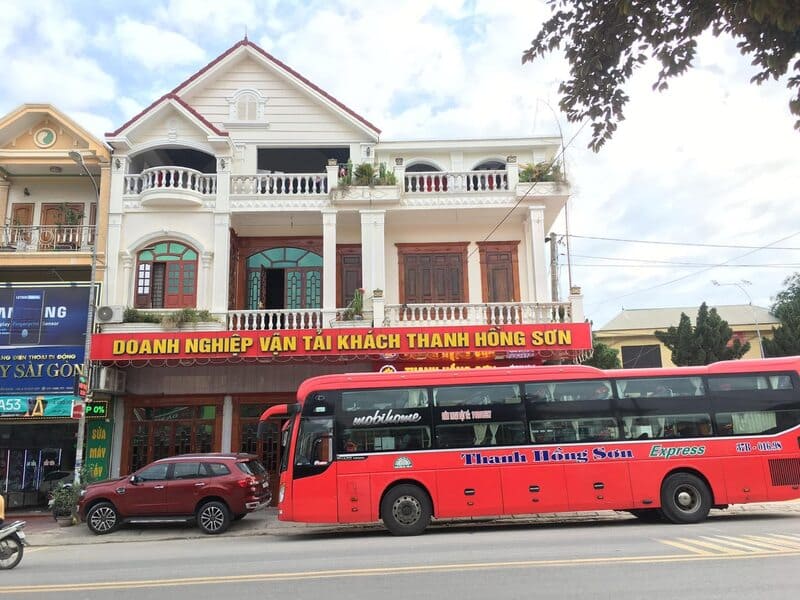 Nhà xe Thanh Hồng Sơn Qùy Hợp Nghệ An Hà Nội Đà Nẵng