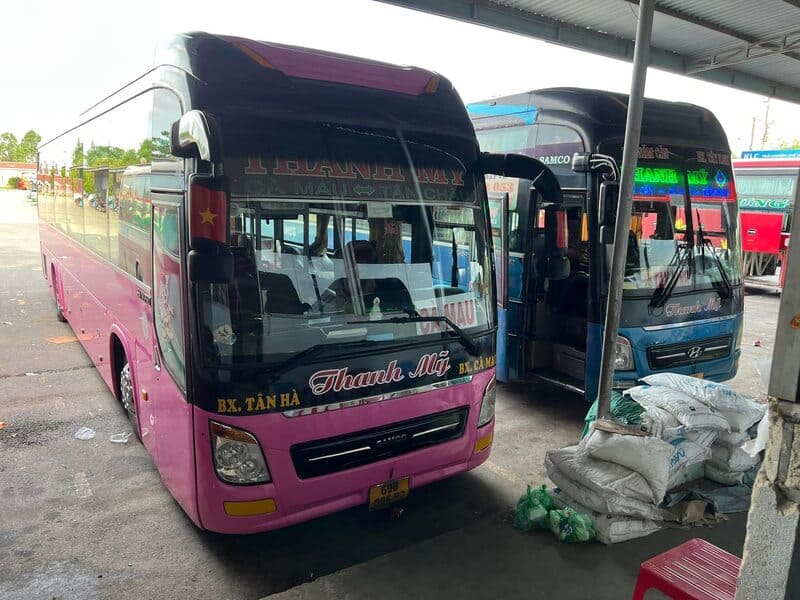 Nhà xe Thanh Mỹ Tây Ninh Cà Mau Cần Thơ Sóc Trăng Bạc Liêu