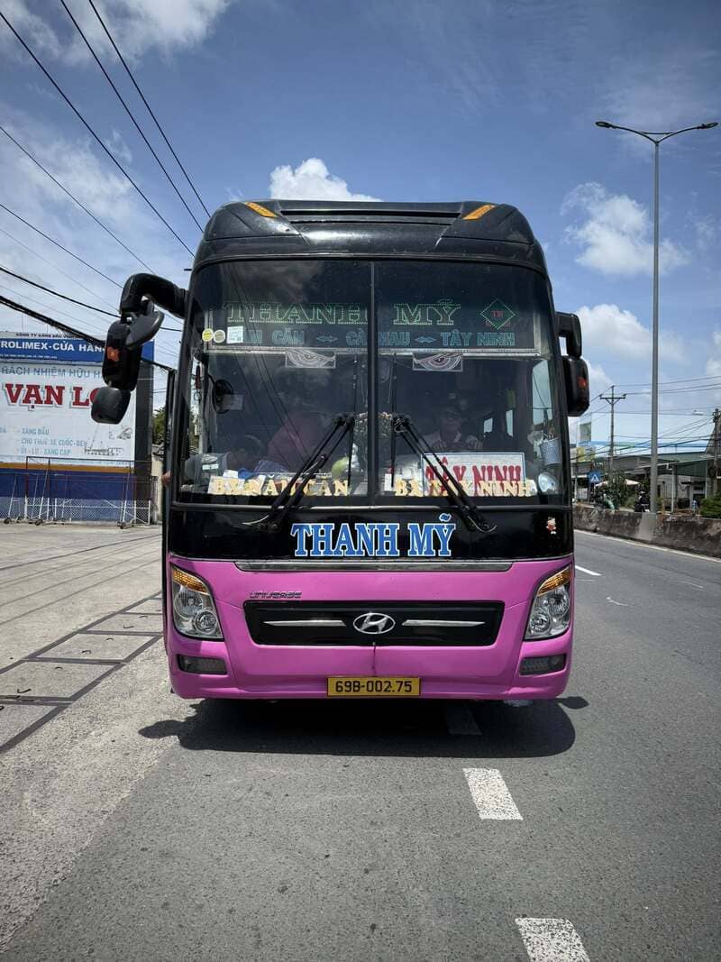 Nhà xe Thanh Mỹ Tây Ninh Cà Mau Cần Thơ Sóc Trăng Bạc Liêu