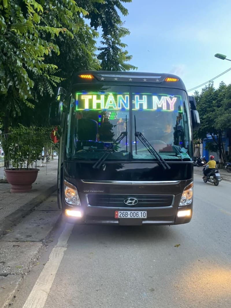 Nhà xe Thành Mỹ Tà Xùa Bắc Yên Hà Nội Mỹ Đình Sơn Tây