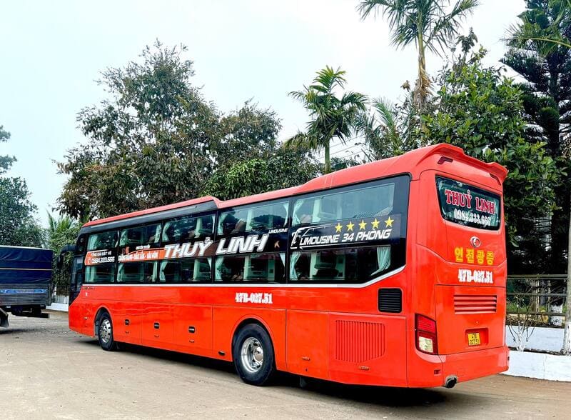 Nhà xe Thủy Linh Krông Năng Đắk Lắk Bình Dương Sài Gòn