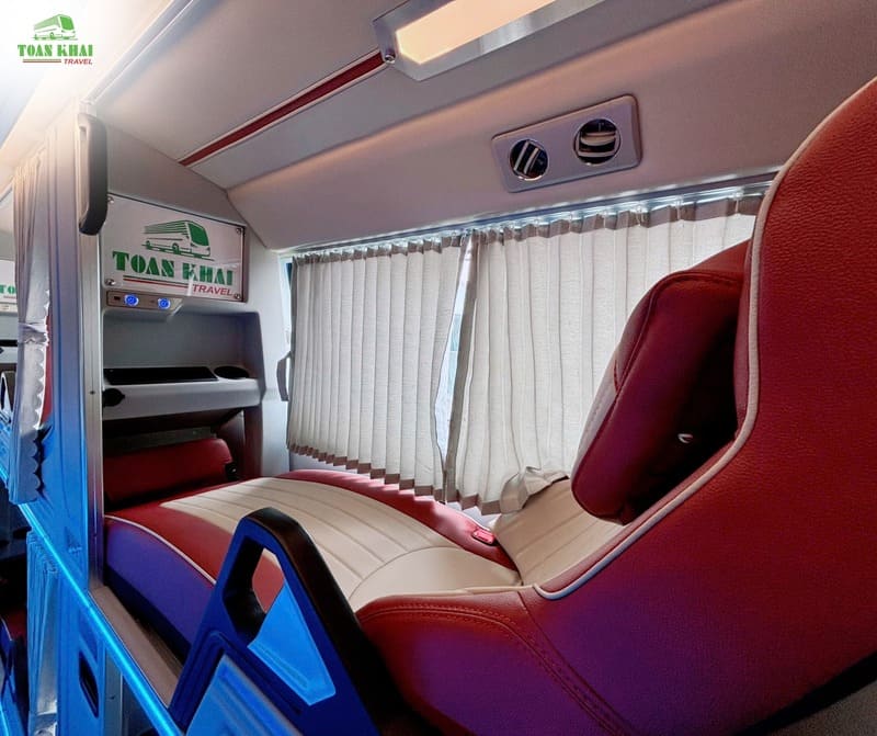 Nhà xe Toàn Khải Travel: Số điện thoại, giá vé & lịch trình
