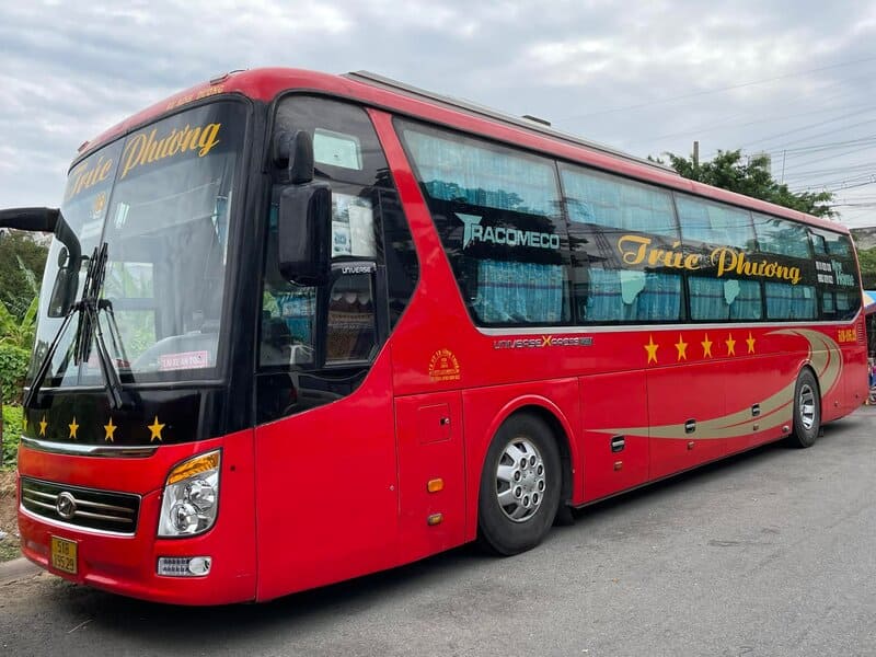 Nhà xe Trúc Phương Vĩnh Thuận Sài Gòn Bình Dương Bến Cát