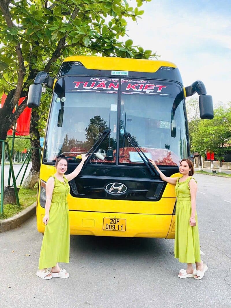Nhà xe Tuấn Kiệt Thái Nguyên Quảng Ninh Bắc Ninh Hải Dương