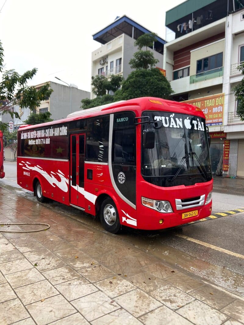 Nhà xe Tuấn Tài Bắc Ninh – Thái Nguyên – Chợ Đồn – Nam Cường