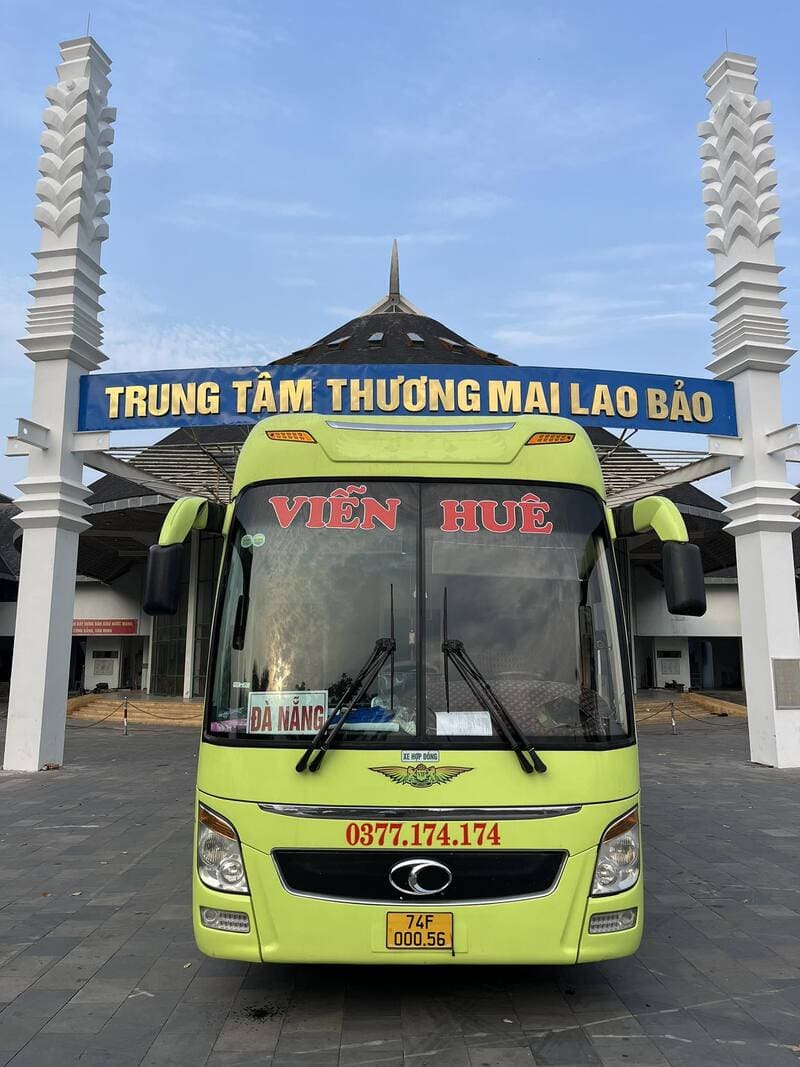 Nhà xe Viễn Huê Lao Bảo Quảng Trị Đà Nẵng Hướng Phùng Cùa