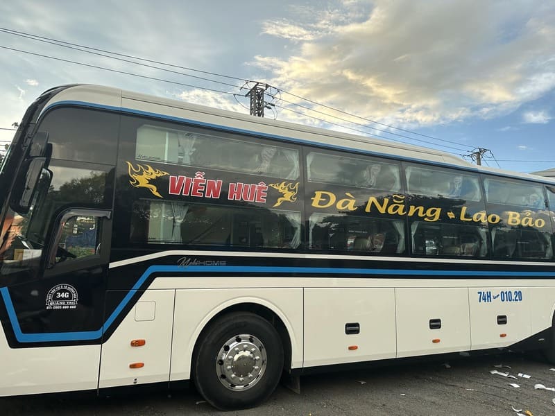 Nhà xe Viễn Huê Lao Bảo Quảng Trị Đà Nẵng Hướng Phùng Cùa
