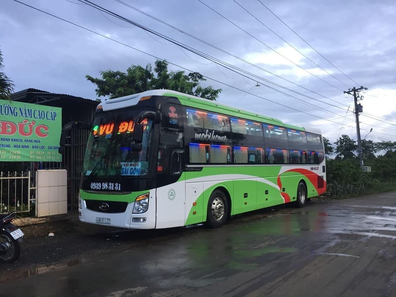 Nhà xe Vũ Đức Hòa Nam Hòa Bắc Lộc An Bảo Lộc TP.HCM