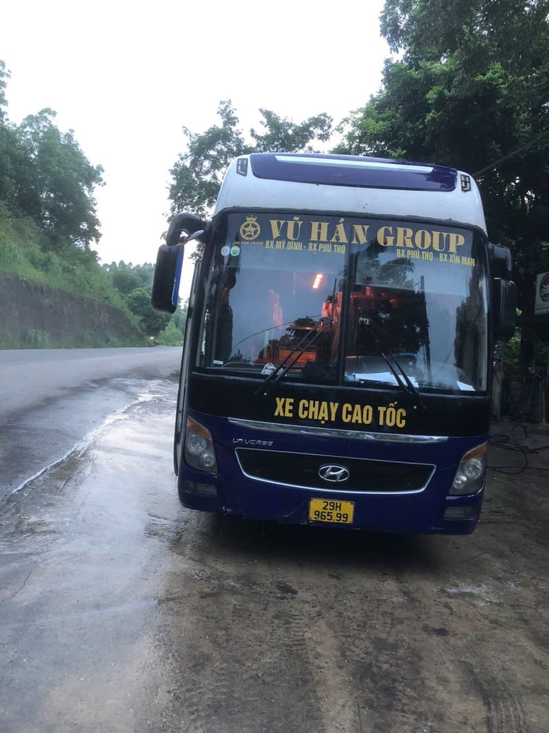 Nhà xe Vũ Hán Hà Nội Hà Giang Tuyên Quang Cao Bằng Lào Cai