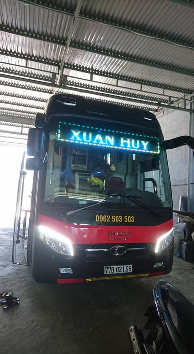 Nhà xe Xuân Huy Hoài Ân Bồng Sơn Bình Định TP.HCM Bình Dương