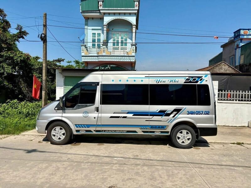 Nhà xe Yến Nhi Hải Dương Quảng Ninh Vân Đồn Cẩm Phả Hạ Long