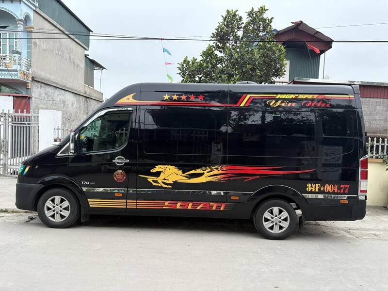 Nhà xe Yến Nhi Hải Dương Quảng Ninh Vân Đồn Cẩm Phả Hạ Long