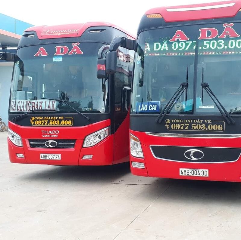 Nhà xe A Dã Lào Cai Đắk Lắk Đồng Nai Bình Dương Sài Gòn