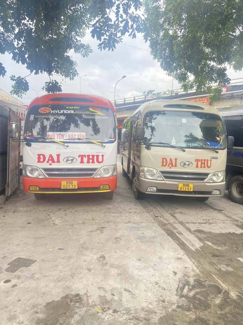 Nhà xe Đại Thu Bắc Giang Bắc Ninh Phù Yên Bắc Yên Mường Khoa