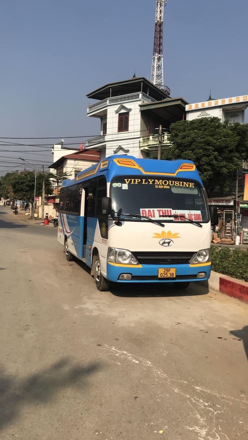 Nhà xe Đại Thu Bắc Giang Bắc Ninh Phù Yên Bắc Yên Mường Khoa
