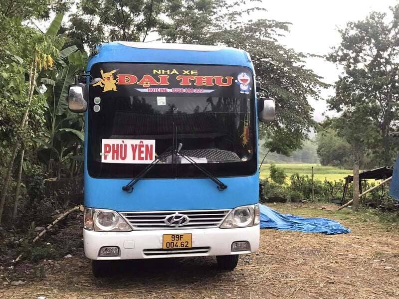 Nhà xe Đại Thu Bắc Giang Bắc Ninh Phù Yên Bắc Yên Mường Khoa
