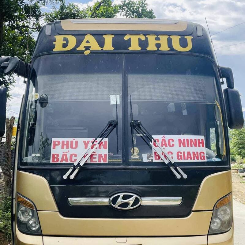 Nhà xe Đại Thu Phù Yên Bắc Ninh Hưng Yên Bắc Giang Bắc Yên Pắc Ngà