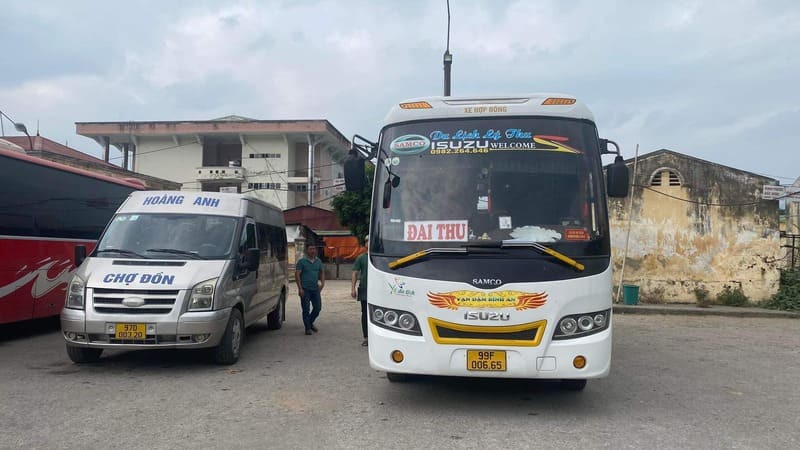 Nhà xe Đại Thu Thái Nguyên Bắc Ninh Bắc Kạn Na Rì Chợ Mới