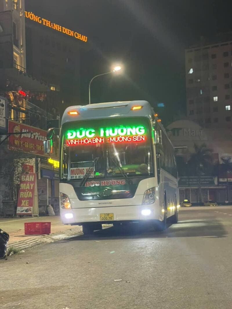 Nhà xe Đức Hường Vinh Mường Xén Nam Đàn Thanh Chương Đô Lương