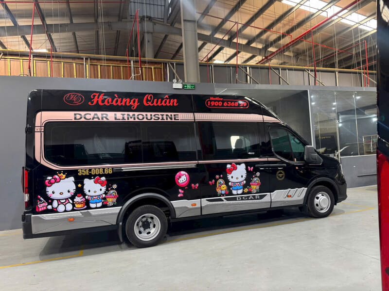 Nhà xe Hoàng Quân Ninh Bình Kim Sơn Hà Nội Nội Bài Mỹ Đình