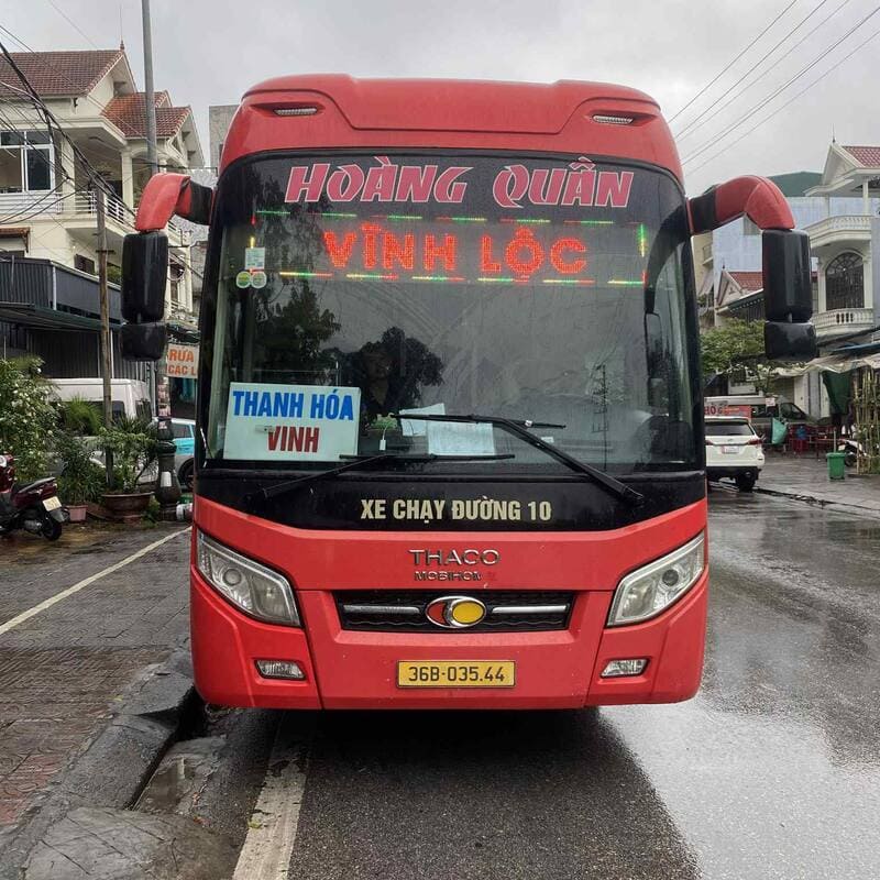 Nhà xe Hoàng Quân Quảng Ninh Thanh Hóa Vân Đồn Cửa Ông