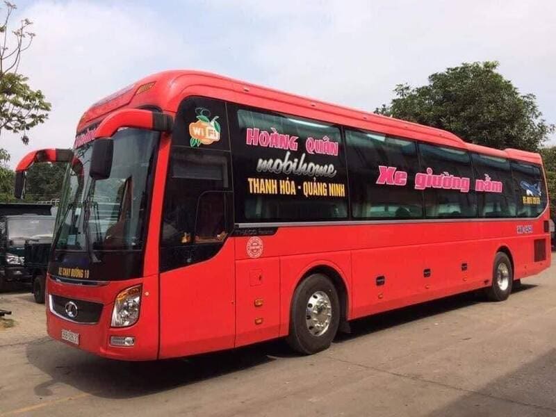 Nhà xe Hoàng Quân Quảng Ninh Thanh Hóa Vân Đồn Cửa Ông