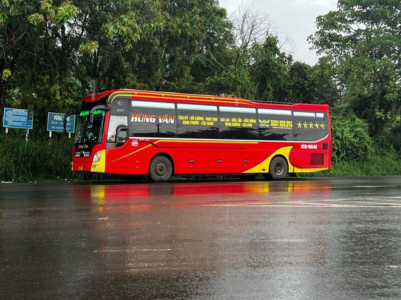 Nhà xe Hùng Vân Nghệ An Tân Kỳ Tây Nguyên Bình Dương Sài Gòn