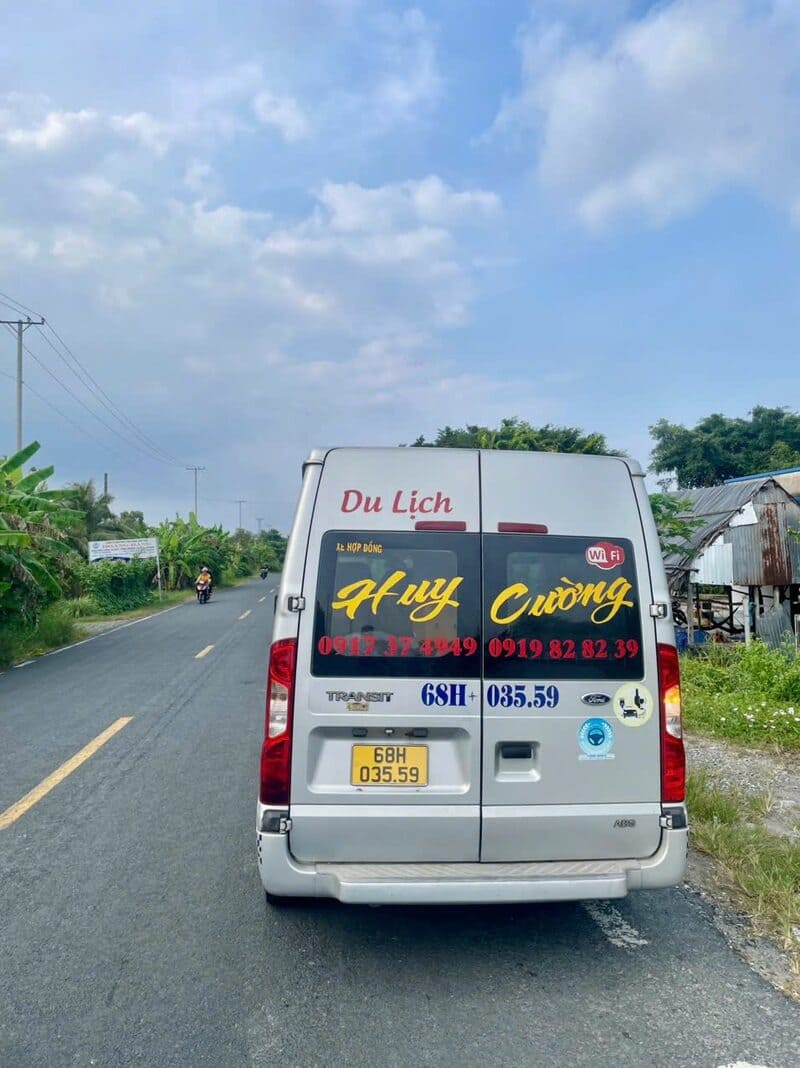 Nhà xe Huy Cường Kiên Giang An Minh Thứ Mười Một Sài Gòn