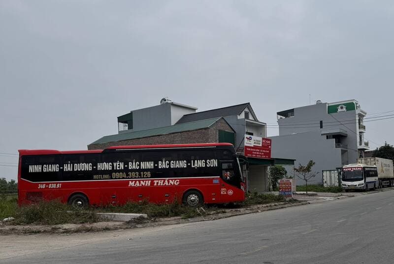 Nhà xe Mạnh Thắng Hải Dương Lạng Sơn Bắc Giang Bắc Ninh
