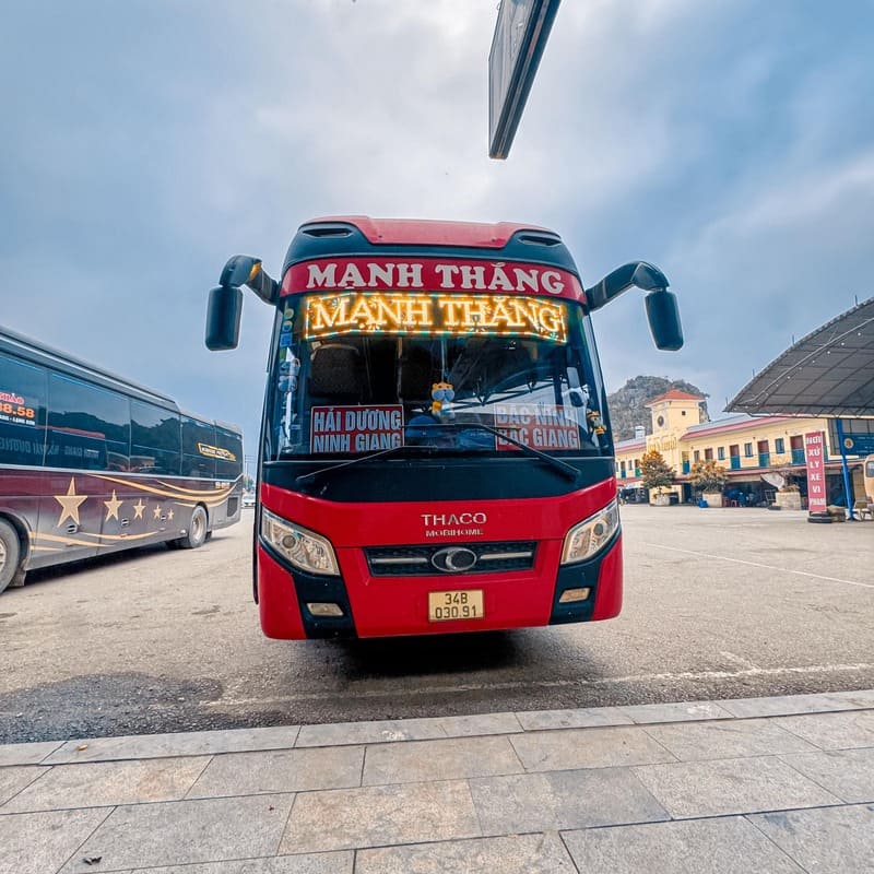 Nhà xe Mạnh Thắng Hải Dương Lạng Sơn Bắc Giang Bắc Ninh