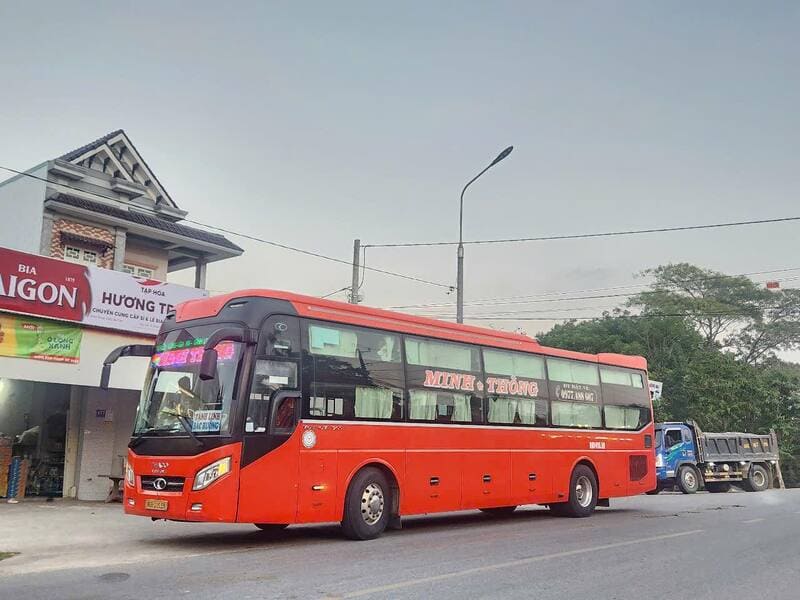 Nhà xe Minh Thông Bắc Ruộng – Tánh Linh – Đức Linh – Sài Gòn