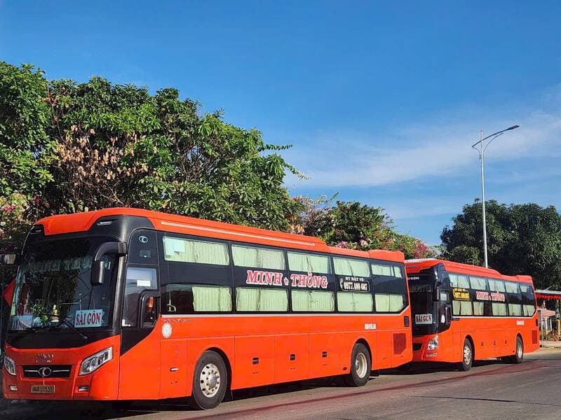 Nhà xe Minh Thông Bắc Ruộng – Tánh Linh – Đức Linh – Sài Gòn