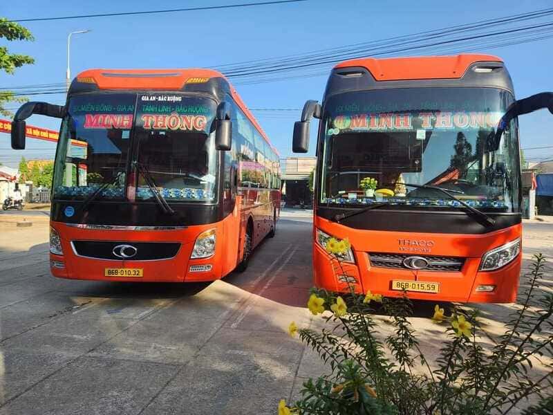 Nhà xe Minh Thông Bắc Ruộng – Tánh Linh – Đức Linh – Sài Gòn
