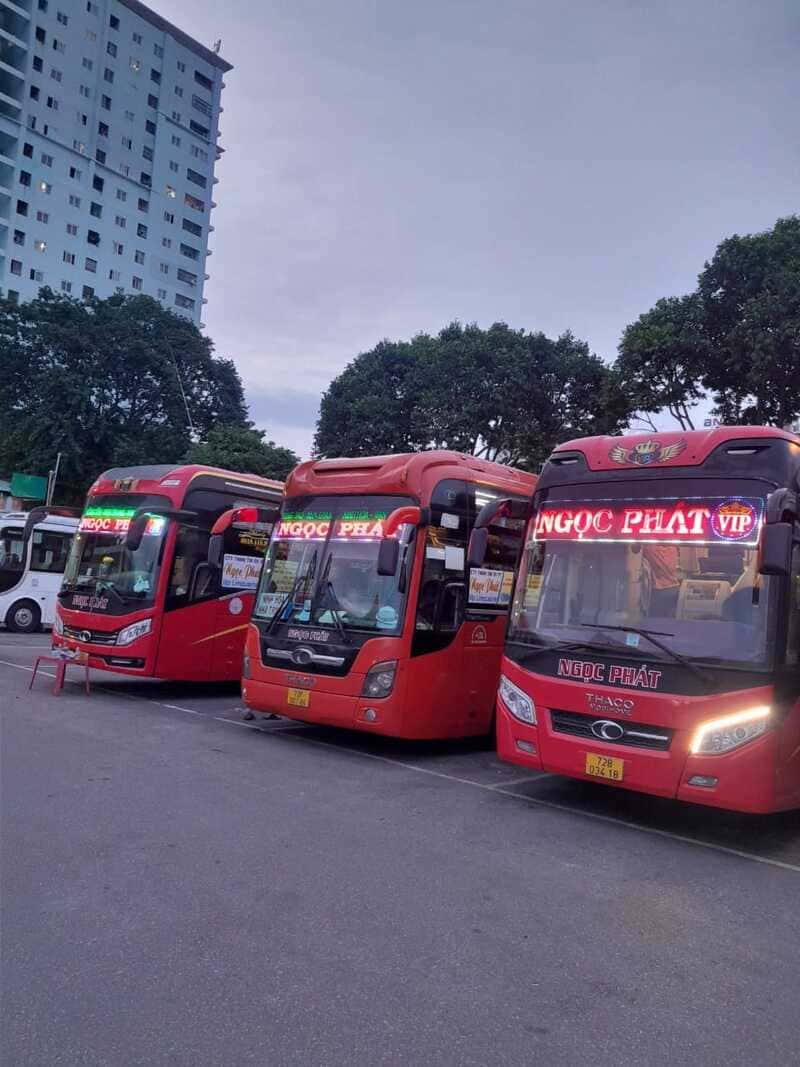 Nhà xe Ngọc Phát Vũng Tàu Nha Trang Ninh Hòa Vạn Ninh Hà Nội