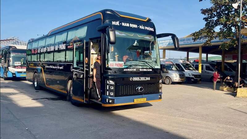 Nhà xe Phú Lộc Huế Hải Phòng Ninh Bình Nam Định Thái Bình
