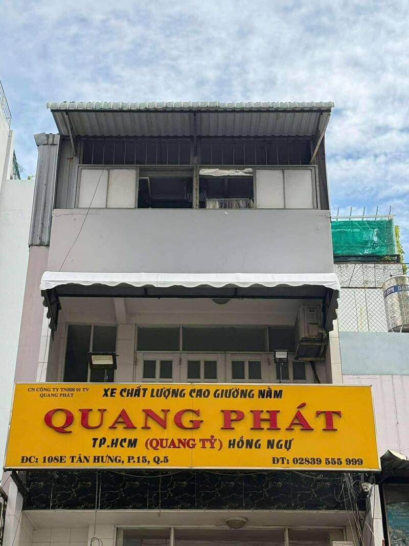 Nhà xe Quang Tỷ Hồng Ngự Đồng Tháp đi TP Hồ Chí Minh