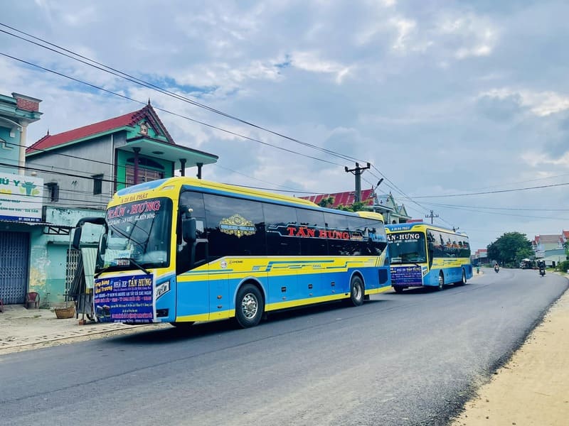 Nhà xe Tấn Hưng Gia Lai Kbang An Khê Đăk Đoa Sài Gòn TPHCM