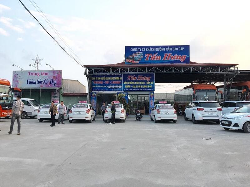 Nhà xe Tấn Hưng Nam Định Hải Hậu Giao Thủy Sài Gòn TPHCM