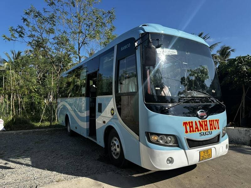 Nhà xe Thanh Huy Bến Tre TPHCM Thủ Đức Làng Đại Học Dĩ An