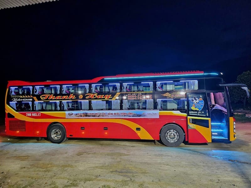Nhà xe Thanh Huy Cam Ranh Khánh Vĩnh Cam Lâm TPHCM