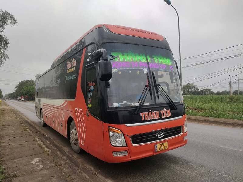 Nhà xe Thành Tâm Nghệ An – Hà Nội – Bắc Ninh – Bắc Giang