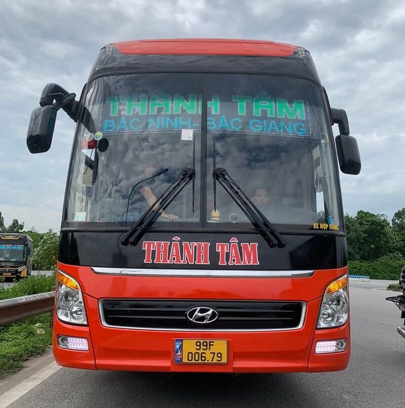 Nhà xe Thành Tâm Nghệ An – Hà Nội – Bắc Ninh – Bắc Giang